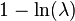   Exponential distribution 