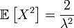   Exponential distribution 