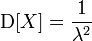   Exponential distribution 