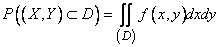   Distribution density of a system of two random variables 