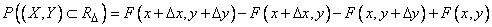   Distribution density of a system of two random variables 