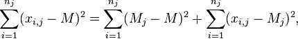 Variance analysis