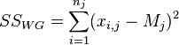 Variance analysis