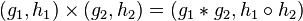   Direct or Cartesian product of two sets 