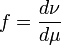   Probability density 