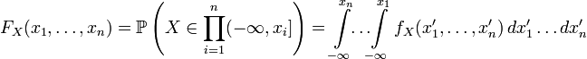   Probability density 