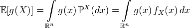   Probability density 