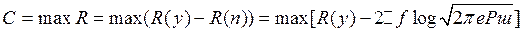   11.1 Bandwidth of a communication channel with interference for continuous messages 