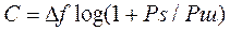   11.1 Bandwidth of a communication channel with interference for continuous messages 