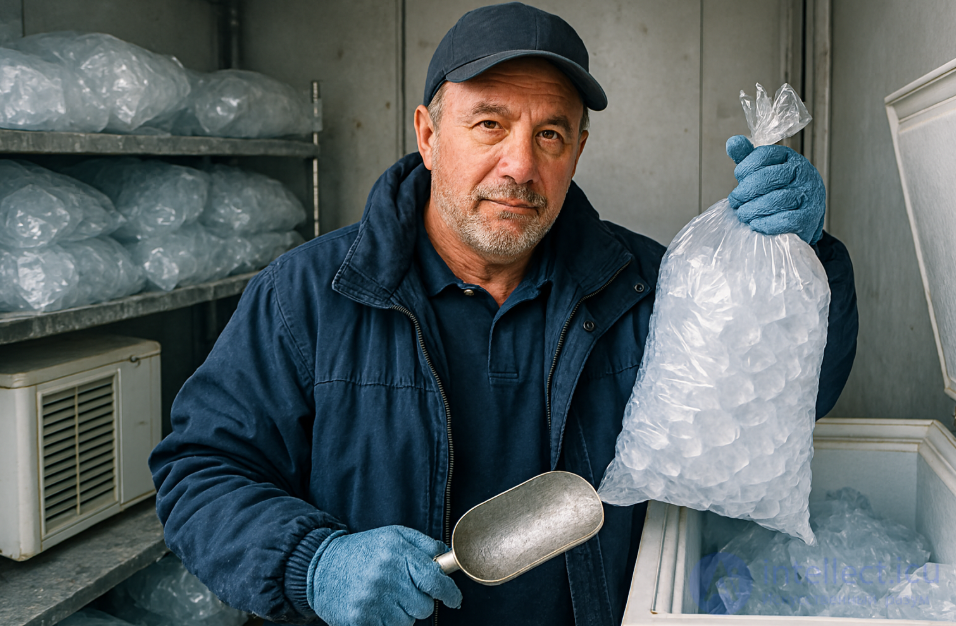 Ice seller