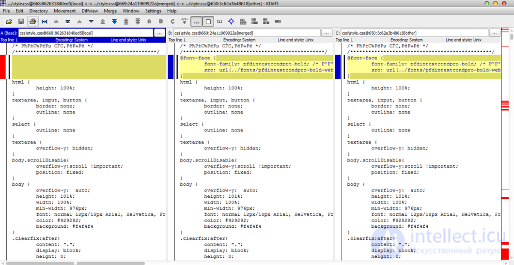   An example of working with Mercurial on the example of a tortoisehg client and a ready-made server bitbucket.org 