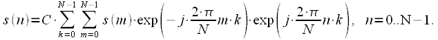 Discrete Fourier Transform (DFT)