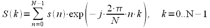 Algorithms of fast Fourier transform FFT (fast Fourier transform).  Principle of construction