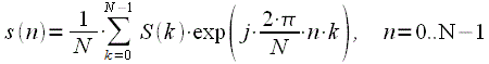 Algorithms of fast Fourier transform FFT (fast Fourier transform).  Principle of construction