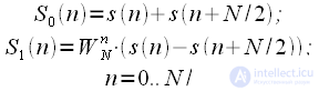   FFT base 2 with decimation frequency 