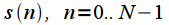   Spectral analysis on a limited time interval.  Window functions 