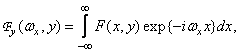 1.6.  TWO DIMENSIONAL FOURIER TRANSFORMATION