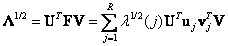   5.2.  SINGULAR DECOMPOSITION OF THE MATRIX 