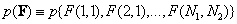   5.5.  MODELS OF DENSITY OF PROBABILITY OF DISCRETE IMAGES 