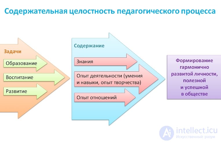 Theory of the holistic pedagogical process