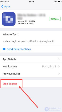 Mobile testing: features and stages. Mobile application architecture