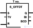   timer commands in the contact plan 