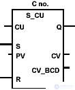   operations with counters in the contact plan 