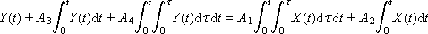   Dynamic regression models defined as a transfer function 