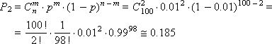   Poisson distribution 