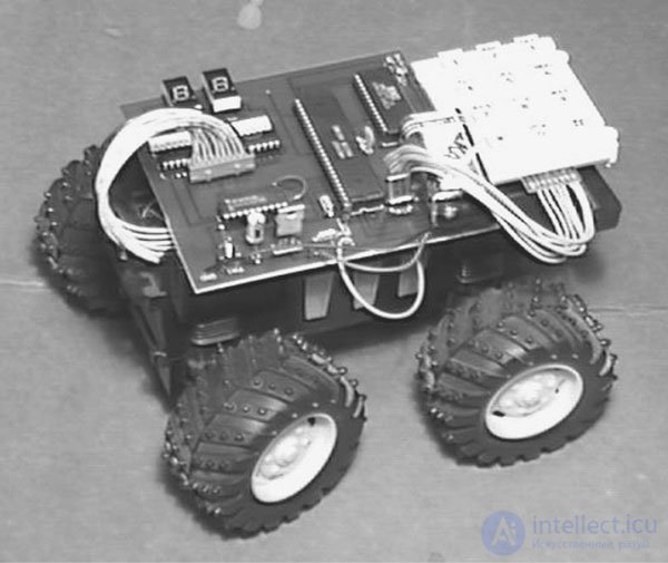   Mobile robot with voice control 