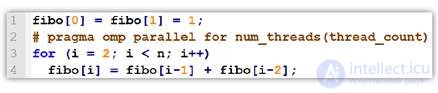   Shared memory systems using OpenMP as an example 