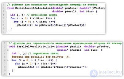   Shared memory systems using OpenMP as an example 