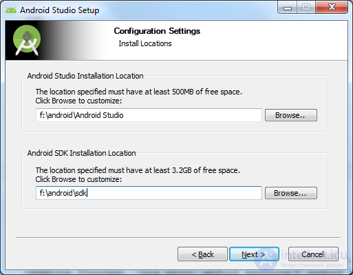   3. Create AVD.  The first application.  The structure of the Android project. 