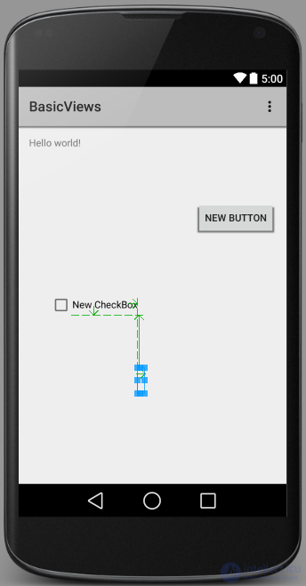   4. Screen elements and their properties 