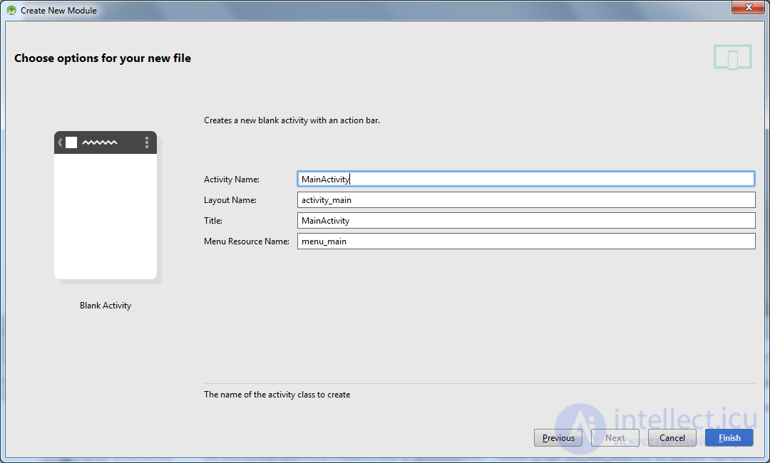   5. Layout file in Activity.  XML representation.  Change screen orientation. 