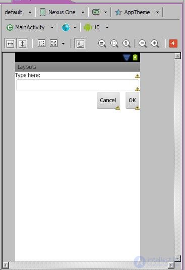   6. Kinds of Layouts.  Key differences and properties. 