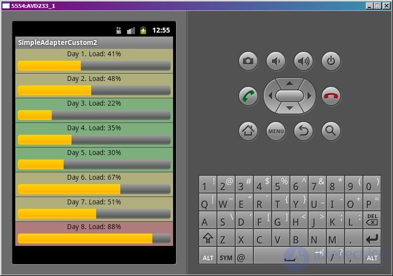   50. SimpleAdapter.  We use ViewBinder 