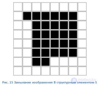   23 Purpose of morphological processing of binary images.  Basic operations of binary morphology. 