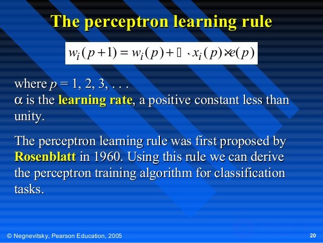   Calculations on artificial neural networks 