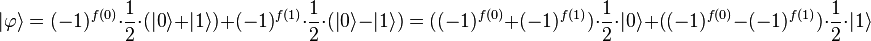   Deutsch-Yozhi Algorithm 