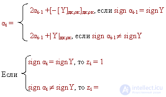   9. methods of dividing numbers with a fixed comma in direct codes and additional (inverse) codes. 