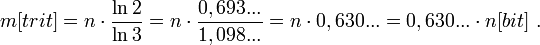 1.3.  Information coding system.  Bit.  Byte.  Trit.  Thrite.  Qubit