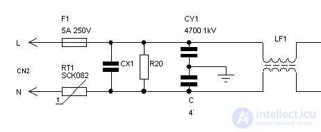   Linear and switching power supplies.  The device of computer power supplies and methods of their testing 