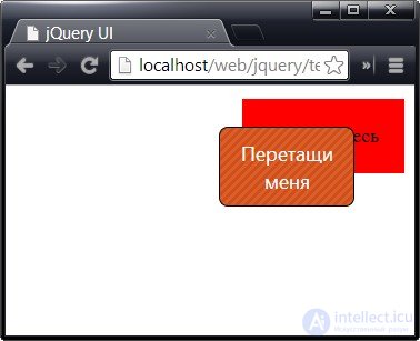 Drag and drop Drag and drop jQuery items