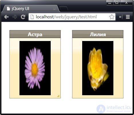   Scaling Elements - Resizable Interaction 