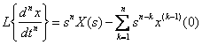   Fourier and Laplace transforms. 