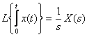   Fourier and Laplace transforms. 