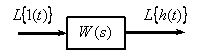   The concept of linear dynamic link.  Transfer function, block diagram, time characteristics of a dynamic link. 