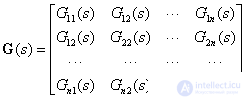   Structural matrix schemes and transfer matrices 