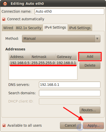 Configuring Linux Networking from the Command Line and GUI